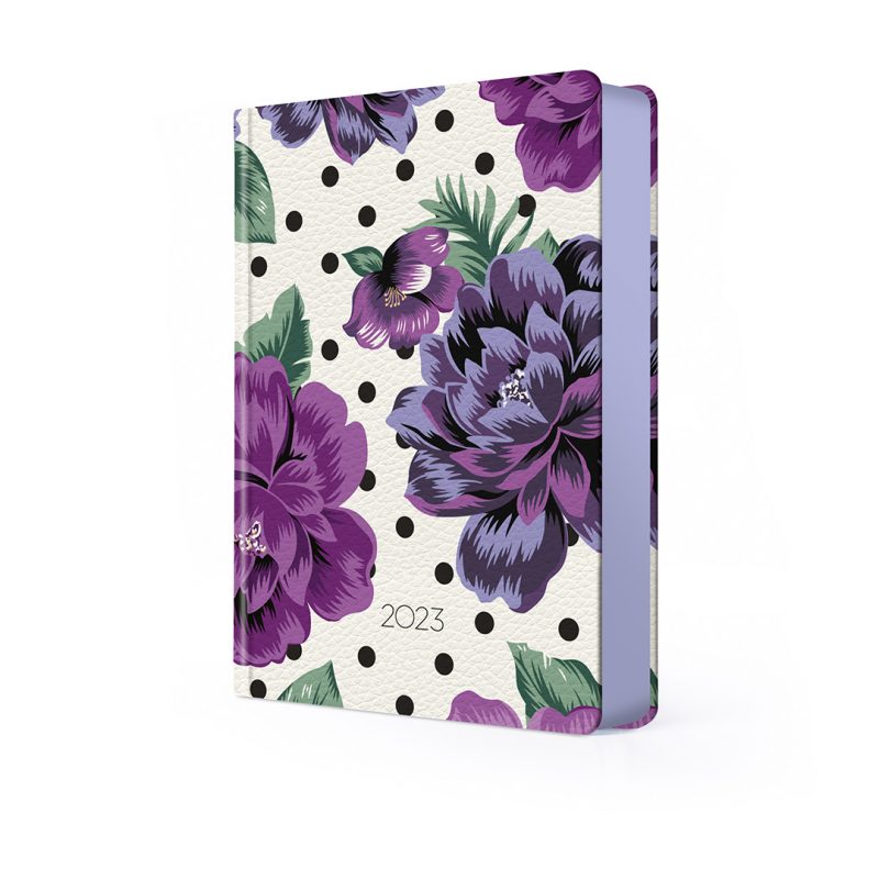 Purple Flowers Diary