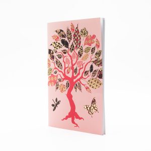 Image shows Pink Tree Scribblz Notebook