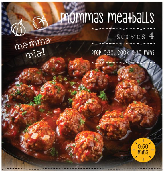 Mommas meatballs recipe