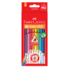 Junior grip colour pencils 10 Faber Castell