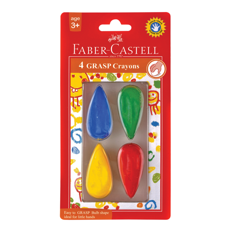 Image shows Faber-Castell Grasp Crayons