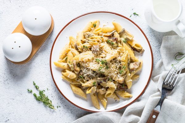 recipe garlic-and-mushroom-pasta