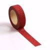 Red Glitter washi tape