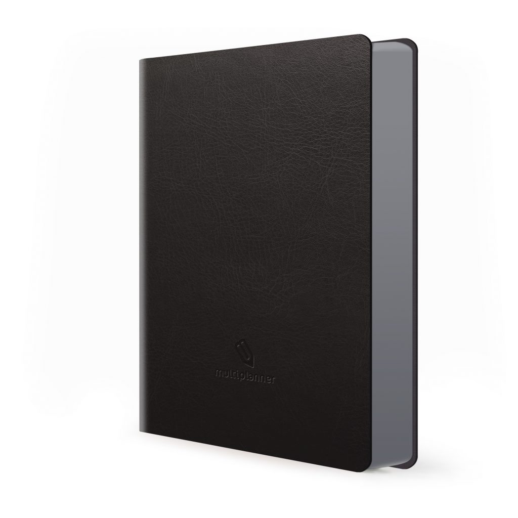 Image shows a black flexi MultiPlanner