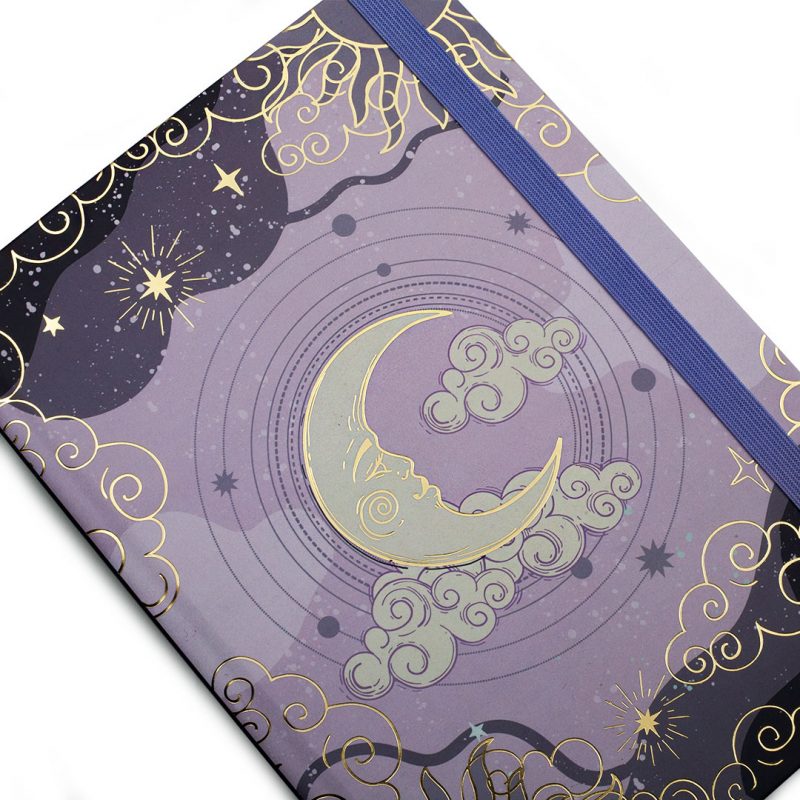 Moon dream journal front