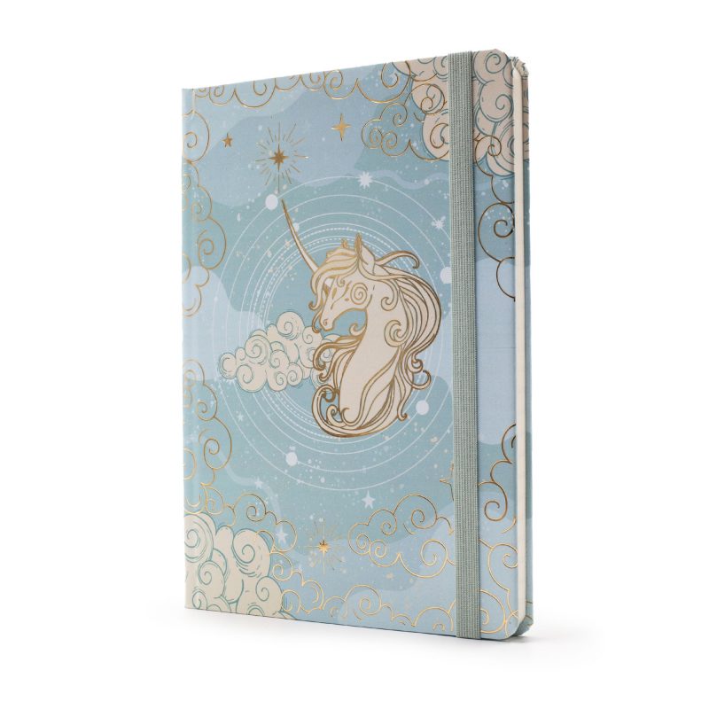 Unicorn dream journal gold foil