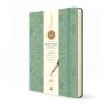 sage green premium flexi journal with bellyband